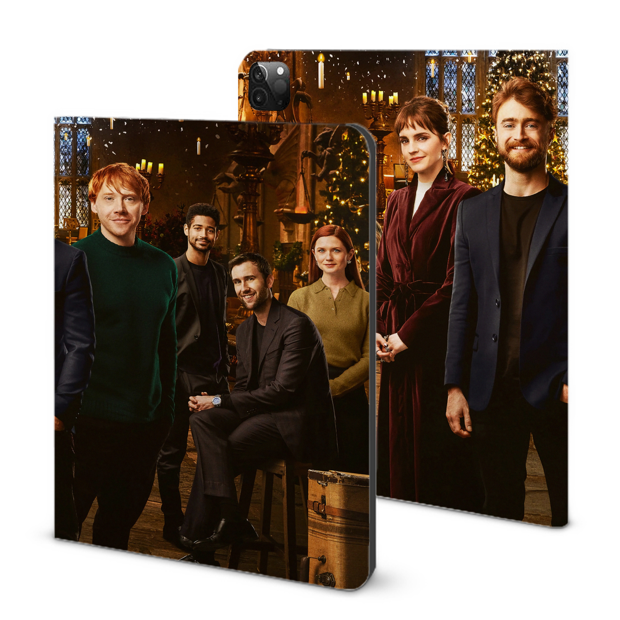 （画像用） Harry Potter ハリー・ポッターシリーズ IPadケース ペンホルダー付き ブックスタイルデザイン